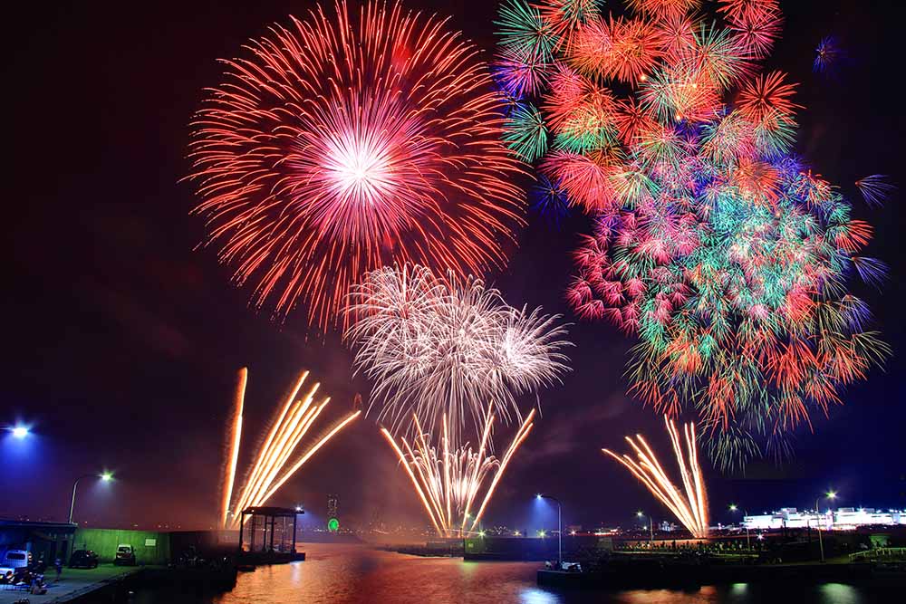 Senshu Dream Fireworks in Sennan